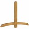 Ekena Millwork Bellingham Rough Sawn Timber Gable Bracket, Western Red Cedar, 72"W x 45"H x 4"D x 4"F, 15/12 Pitch GBW072X45X0404BEL00RWR - alternate 4